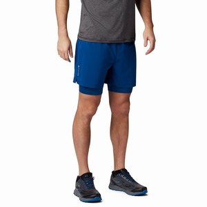 Columbia Pantalones Cortos Titan Ultra™ II Running Hombre Azules (517RWEOFM)